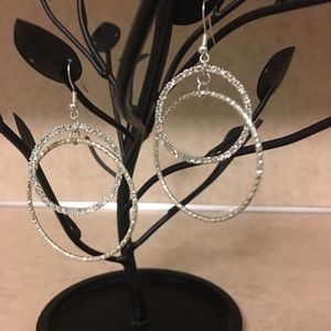 Beautiful hope sterling silver earrings